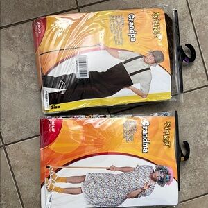 Spirit Grandpa and Grandma Costume Set - Yellow and Brown